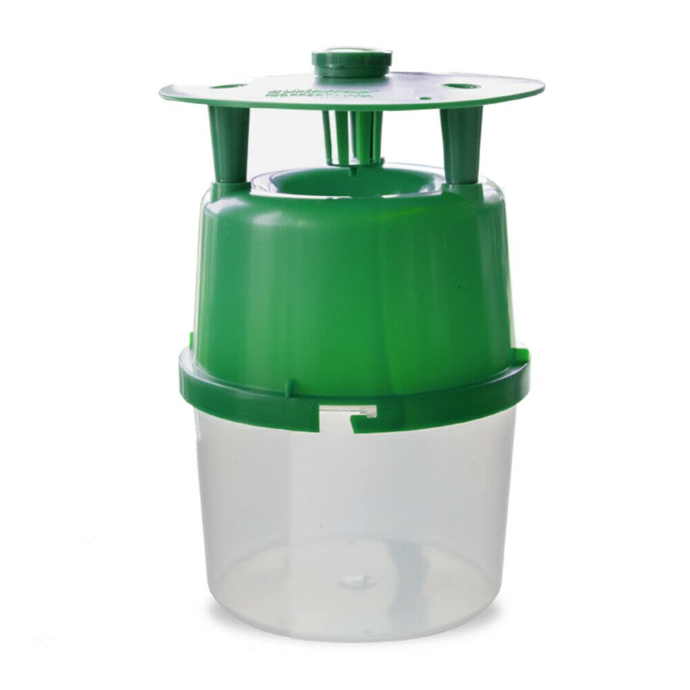 PlantPro Box Tree Caterpillar Moth Trap - Includes 4 Pheromone Lures, Green, 10x22cm