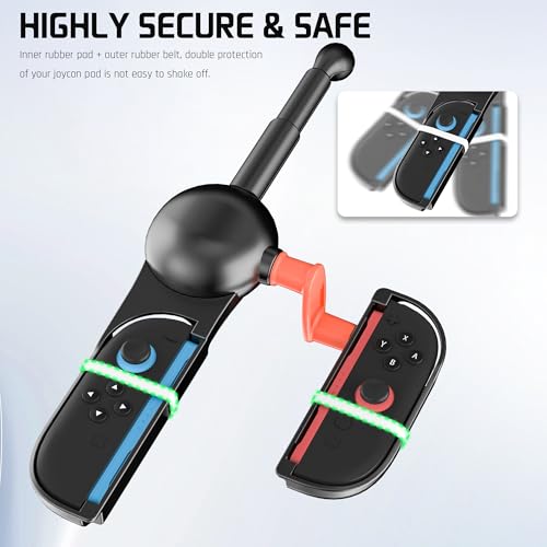 Caña de pescar para Nintendo Switch accesorio de juego de pesca OLED 3