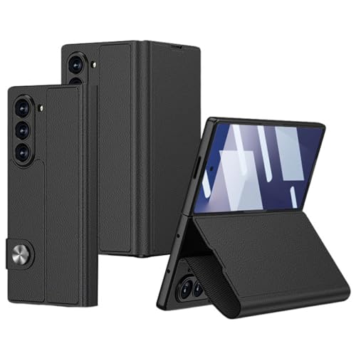 Coque Samsung Z Fold 7 noire avec béquille pour le multitâche