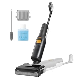 roborock F25 BX Nass Trockensauger, 180° Flach absenkbar, Kabelloser Staubsauger und Mopp in einem mit 20.000 Pa, 90°C Heißluft-Schnelltrocknen & Hochtemperatur-Selbstreinig... kein Verheddern