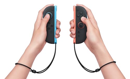 nintendo joy-con 2 lr light bluelight red