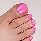 DANNI & TONI Halb ausgehärtete Gel Nagelfolien (Hot Pink) Pink Rosa Glänzend Gel Nagel Aufkleber, Pedi Wraps Fußnägel Nagelfolie Pediküre Wraps 37 Aufkleber