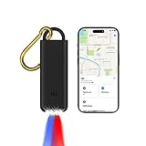 PAPASAFETY Keychain Safety Alarm with Apple Find My – Loud 130dB Siren, Flashlight, Rechargeable Tracker for Women & Children – Works with iPhone Only, Not for Android Users