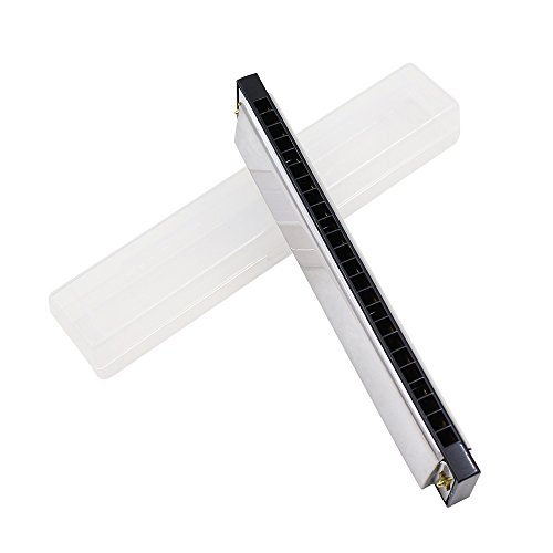 KKmoon 24 buracos Tremolo gaita boca órgão chave de C para alunos iniciantes