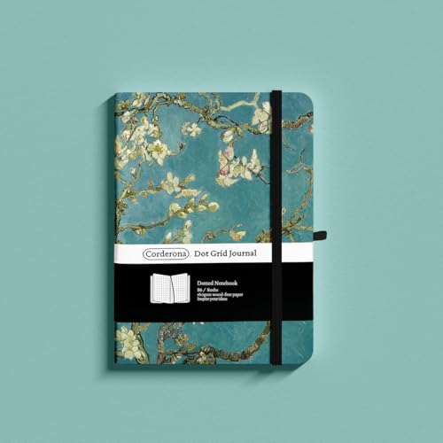 Cuaderno en blanco B6 ideal para bullet journal y organización diaria con bolsillo interior
