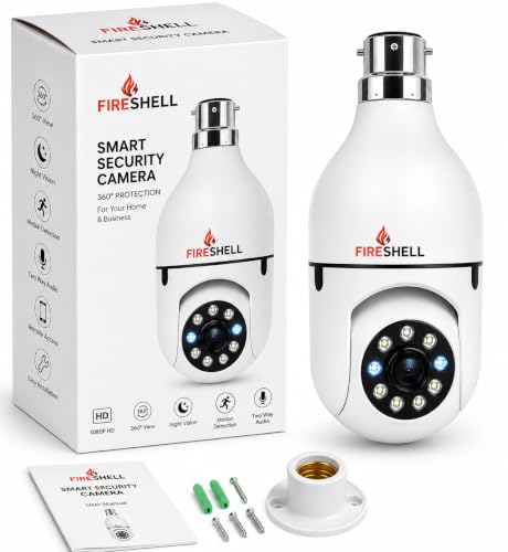 Fireshell Outdoor Home Security Camera Smart WiFi Camera with Mot...