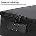 Yosoo Fireproof Document, Water Proof Storage Box with Combination Lock and, Impact Proof Safe for Cash, Passports, Certificates. Portable File for Valuables