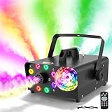 macchina fumo fai da te 【Avvio rapido & Massima sicurezza】La macchina del fumo con tecnologia disco ball è pronta all'uso dopo soli 4-5 minuti di riscaldamento. Un sistema integrato di protezione contro il surriscaldamento con spegnimento automatico garantisce un funzionamento senza preoccupazioni per ogni evento.