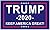 PringCor - 2020 President Donald Trump - Keep America Great! Durable Republican Conservative Flag with 2 Brass Grommets for Hanging