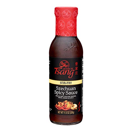 House of Tsang Szechuan Spicy Stir-Fry Sauce, 11.5 Ounce