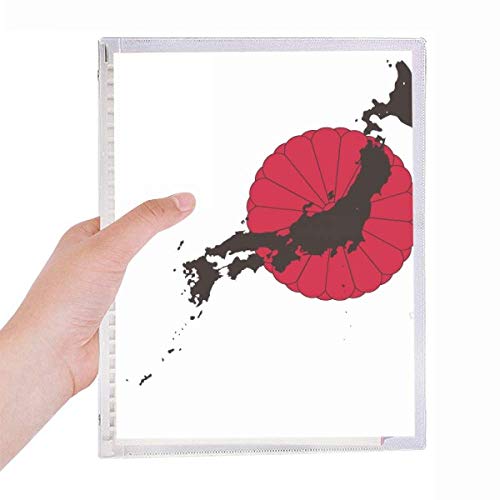 Carnet de notes à spirales japonais rechargeable A5 couverture rigide