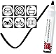 Hpbaggy 3er Stift Auto Schwarze,Auto Reparatur,Auto Kratzer Reparatur Stift,Wasserdicht,für das Kratzern,Motorrädern,Ausbleichen und Verkratzen