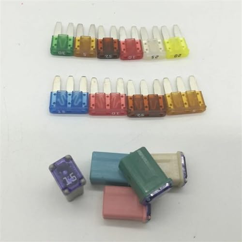 Micro-cartouche Mini Rectangle protégeant les circuits de climatisation et lève-vitre