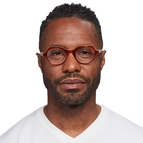 Image of eyebobs Heda Letus Unisex Premium Reading Glasses for Men and Women | Round Eye Glasses