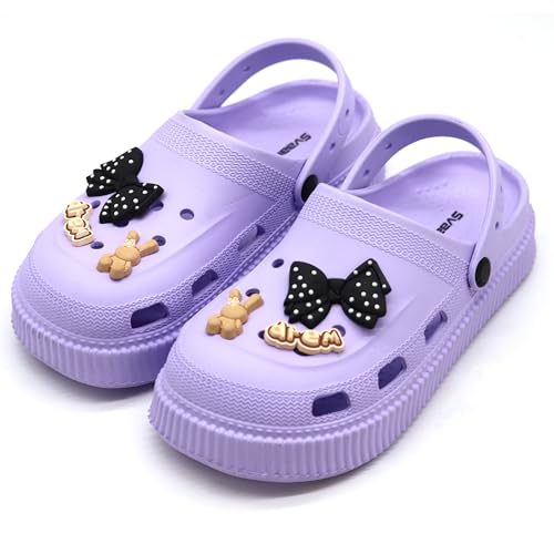 Image of SVAAR Fashionable Comfortable Lightweight Platform Heels Clogs for Women's | Cushioned Footwear | Lightweight Slip-ons | Waterproof Sandals for Women
