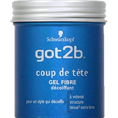 Schwarzkopf Coup de tête, gel fibre décoiffant - Le pot de 100ml