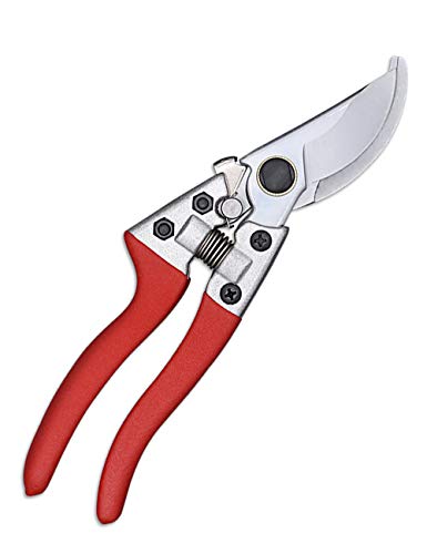 Preisvergleich Produktbild Gartenschere Bypass Handschere SK5 Edelstahl Scharfe Klingen,Gartenschere Geeignet zum Beschneiden von Zweigen Hecken Bonsai-Setzlinge DREI Klingen