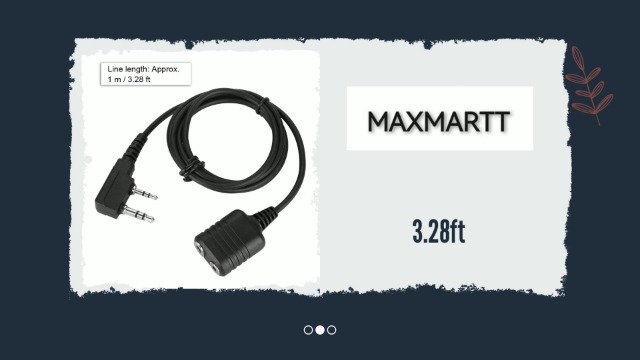 2 Pin K Type Speaker Microphone Headset Headset Extension