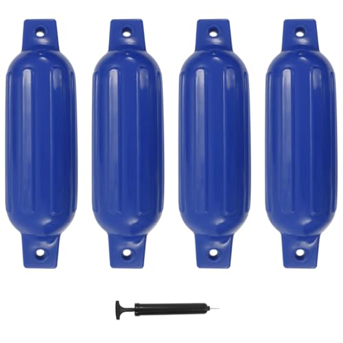 Vetnasa Defensas de Barco 4 Unidades PVC Azul 41x11,5 cm Vehículos y recambios, Piezas y Accesorios para vehículos, Accesorios y Piezas para embarcaciones, Atracada y Anclaje Azul 2,75 KG