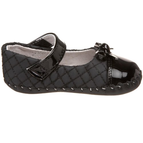 Pediped Girls Originals Naomi - K Mary Jane Flats, Black, 12-18 Months Toddler Us #TOP5