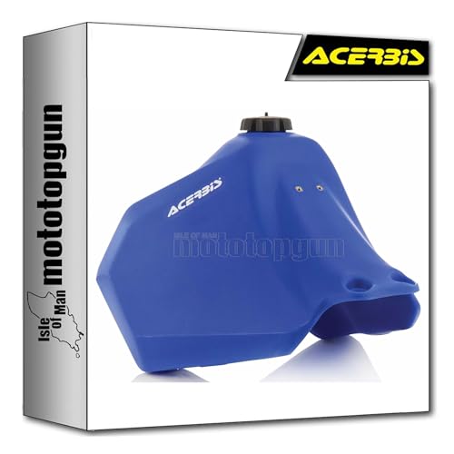 Réservoir carburant bleu Acerbis pour les longs voyages en Suzuki DR 650