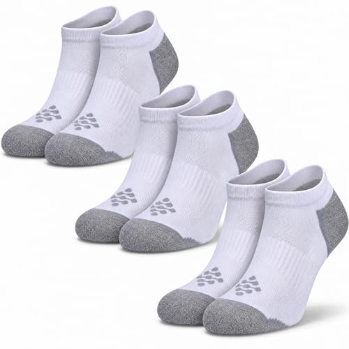 Image of True Energy Women's Ankle Socks with TRU-X Technology, Sports Socks with Cushioned Comfort and Active Recovery, 3 Pairs
