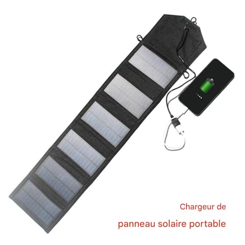 Panneau solaire camping 72W de haute efficacité avec contrôleur léger - 8