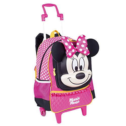 Kit Mochila Infantil Minnie 19Y Lancheira Estojo Sestini
