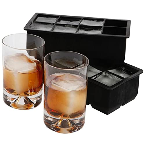 Molde flexible de silicona para hielo 8 compartimentos miniatura 3