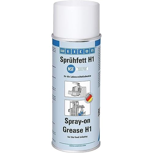 WEICON Sprühfett H1 Hochtemperaturfett 400ml speziell mit NSF- Zulassung