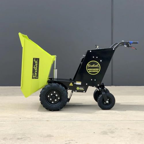 FORESTWEST 11100, Carretilla eléctrica con batería, capacidad 300 kg, motor DC sin escobillas 48V 800W miniatura 4