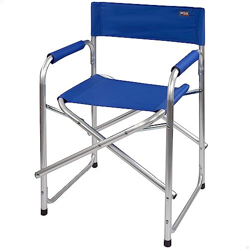 AKTIVE 52871 - Silla director plegable Antideslizante, medidas 54x49x78cm, camping, jardín,...