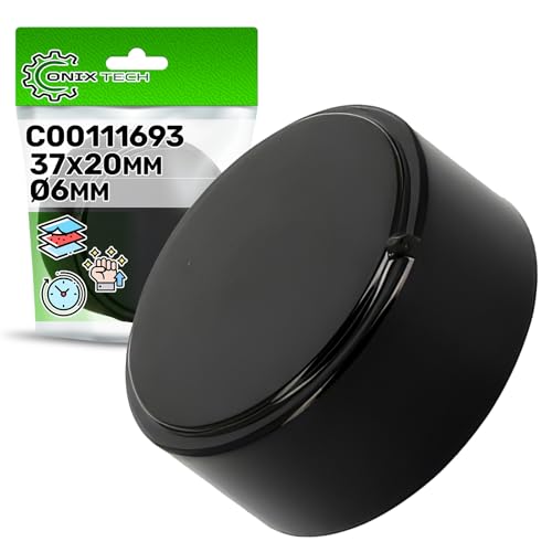 Bouton de Commande du Mode Four Ø 37 mm Attaches Ø 6 mm Code Original C00111693 pour Ariston pour Indesit pour Hotpoint - ONIX TECH