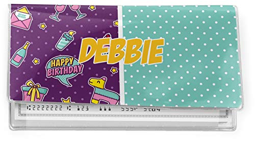 YouCustomizeIt Personalized Pinata Birthday Vinyl Checkbook Cover