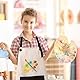 PLABBDPL Malschürze Kinder Verstellbar, Schürzen Set Mit Taschen, Kochschürze Für Jungen Mädchen, Kleinkind Schürze Zum Basteln Malen Backen Kochen, 5-11 Jahre, Grau