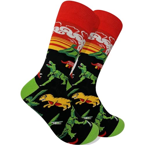 Men's Premium Comfort Dinosaur Socks