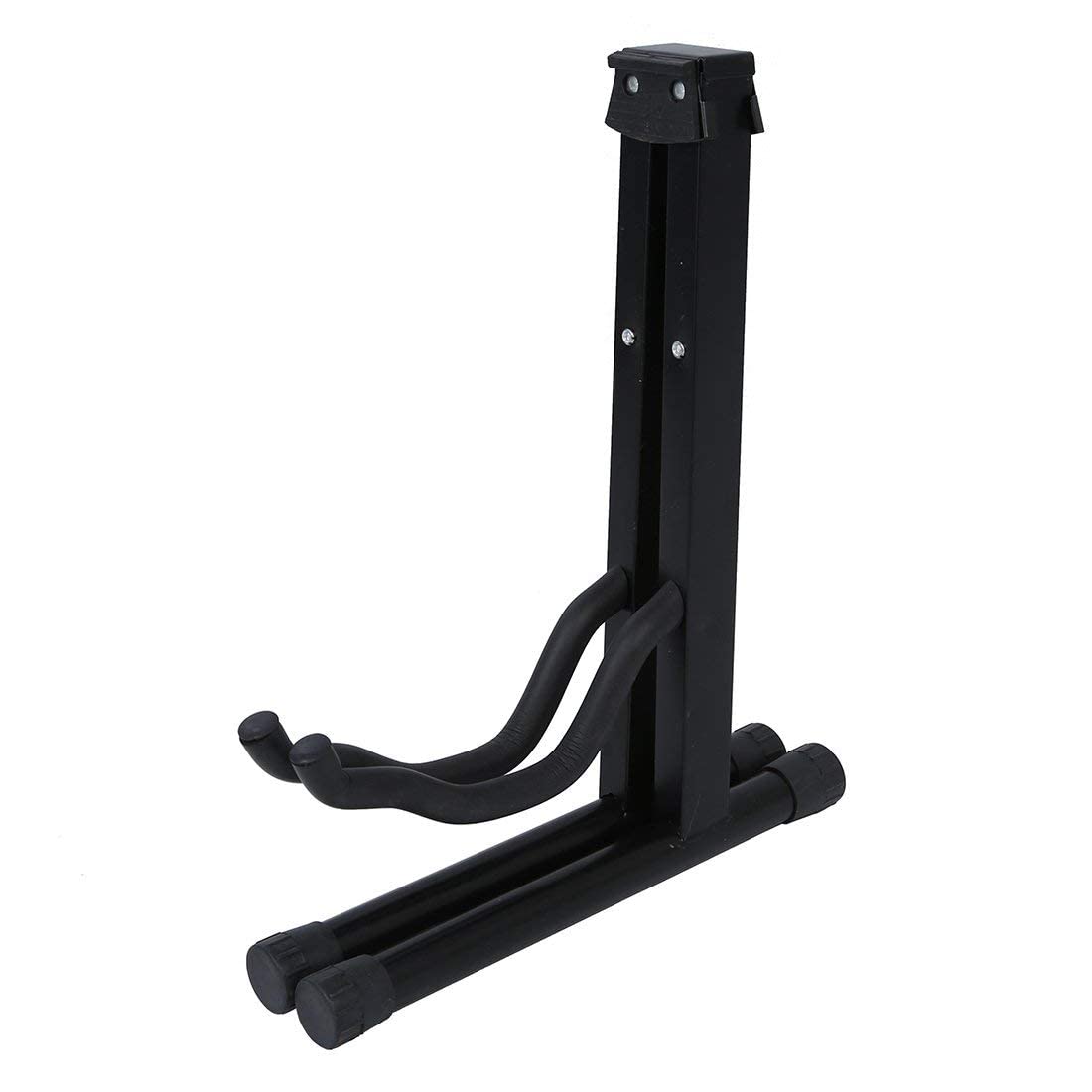 Krafter Mini Foldable Compact Vertical Floor Guitar Stand Tripod for Acoustic/Electric Guitars, Violin, Ukulele, Black 3