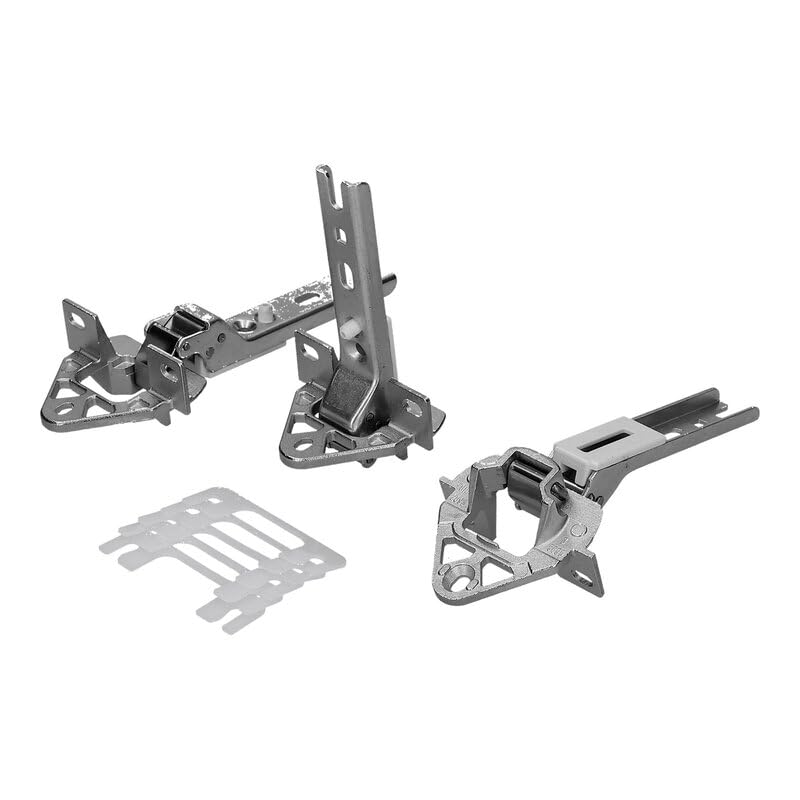 3x Türscharnier Scharnier kompatibel mit Bosch Siemens 00268699 268699 für Kühlschrank Gefrierschrank - LUTH Premium Profi Parts