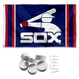 WinCraft Chicago White Sox Vintage Retro Banner and Tapestry Wall Tack Pads
