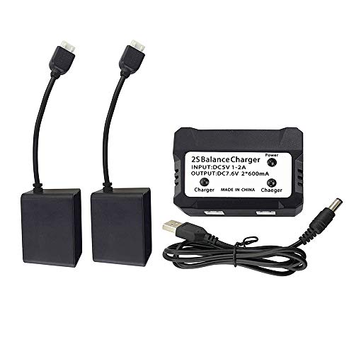 PUOO Accessory 2-in-1 Balance Charger for HS720E HS720 Remote Control