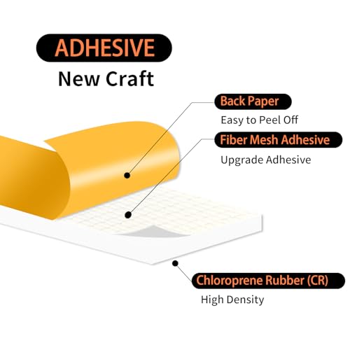 Image of Weather Stripping Tape for Door,High Density CR,2 in x 1 /8 in x 15Ft | Weather Stripping Door Seal,Soundproof,Cold Insulation,Foam Insulation Tape for Door, Front Door Frame, Windows,White
