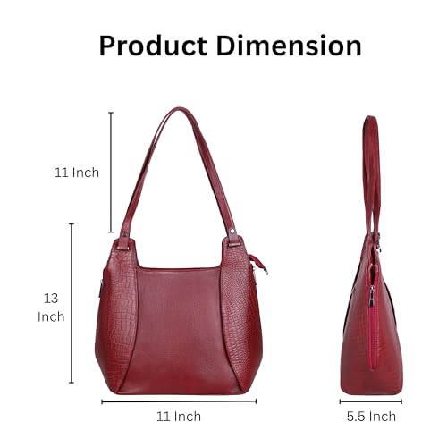 Image of DORPER MONEY HILL Durable Leather Satchel Bag for Women Genuine Branded Handbag