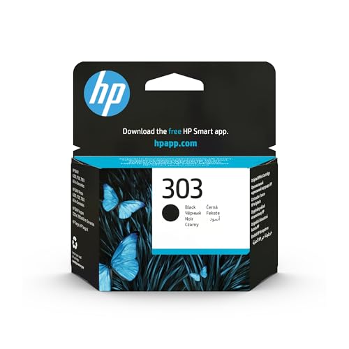 Hp 303 T6n02ae, Negro, Cartucho Original De Tinta, Compatible Con Impresoras De Inyección De Tinta Hp Tango, Tango X, Envy 6220, 6230, 7130, 783 Hp 303 T6n02ae, Negro, Cartucho Original De Tinta, Compatible Con Impresoras De Inyección De Tinta Hp Tango, Tango X, Envy 6220, 6230, 7130, 783