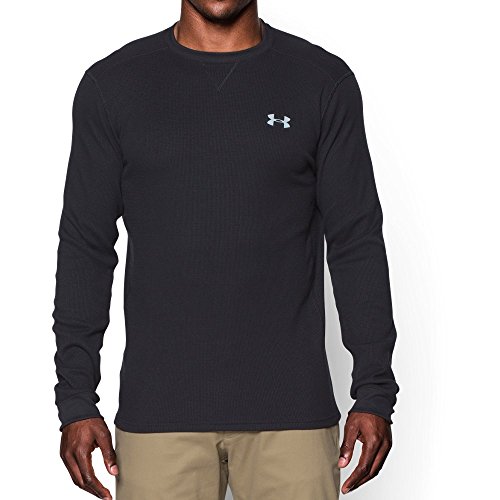 Under Armour Men's Amplify Thermal Crew Black/Black T-Shirt XL