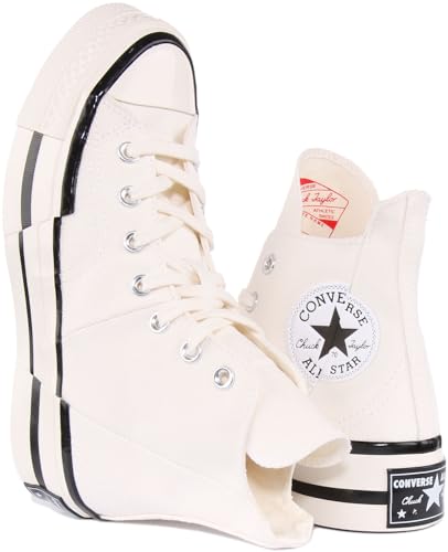 Converse Unisex Sneaker, Cream Coloured, 9.5 US Women4