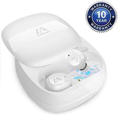Lafitear True Bluetooth 5.0 Wireless Earbuds Headphones for iPhone Android Noise Cancelling Comfortable