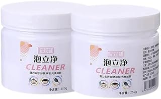 2Pcs Foam Rust Remover Kitchen All Purpose Cleaning Powder Kitchenware Cleaning Agent Kitchen Instant Cleaning Powder Foam Cleaner All Purpose Multi-Purpose Foam Cleaner Rust Remover
