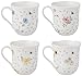 Lenox Butterfly Meadow Petite 4-Piece Assorted Mug Set, 2.0 LB, Multi