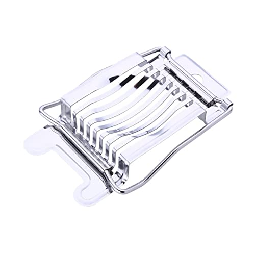 AUTSUPPL Egg Cheese Slicer Boiled Egg Peeler Multifunctional Food Slicer Easy to Clean Stainless Steel