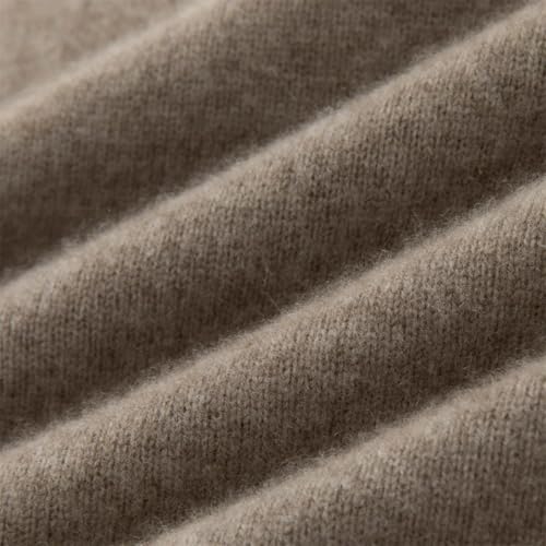 Men's Basic Solid Cashmere Pullover Sweater Turtle Neck Solid Fall Winter Knit Casual Long Sleeve Tops3